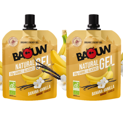 Gel énergétique Bio Baouw – Banane - Vanille 85 g