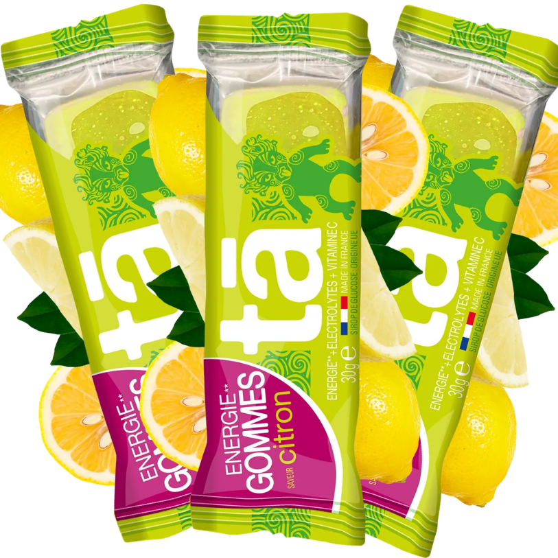Gommes énergétiques trail Citron | TA Energy 30g