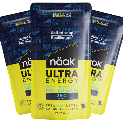Näak Ultra Energy™ Drink Mix Boisson Sachet 72 g – Bouillon Salé Ultra-trail