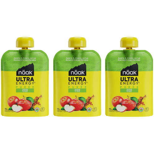 Purée énergétique Näak Ultra Energy™ - Pomme et Sirop d'érable