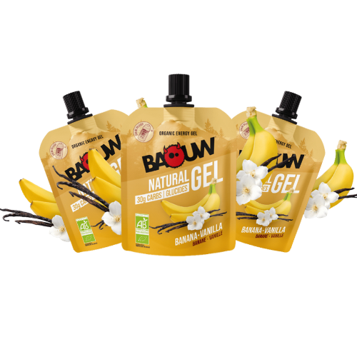 Gel énergétique Bio Baouw – Banane - Vanille 85 g