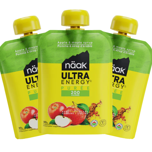 Purée énergétique Näak Ultra Energy™ 90g - Pomme et Sirop d'érable