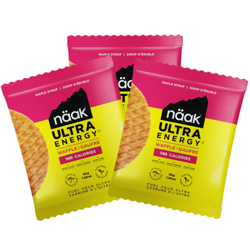 Näak Ultra Energy™ Gaufre Énergétique – Saveur Sirop d’Érable