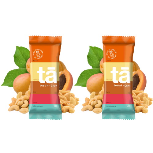TA Energy – Barre Énergétique Bio Abricot & Cajou 38 g