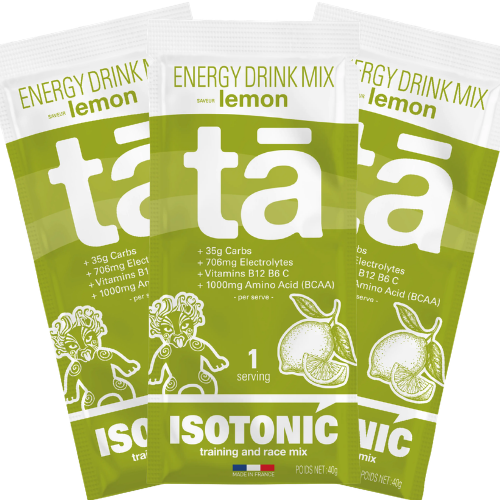Sachet de boisson isotonique Citron TA Energy 40g