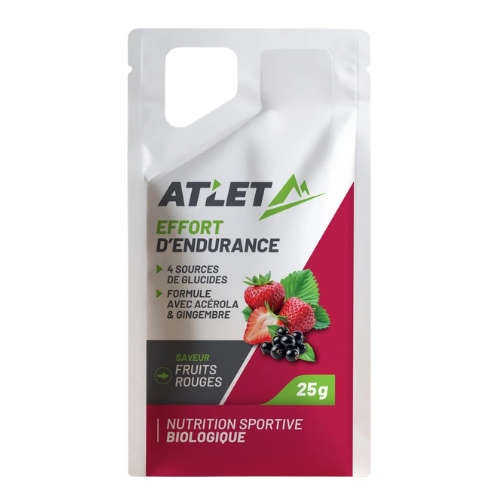 Gel énergétique trail Fruits Rouges | ATLET 25g