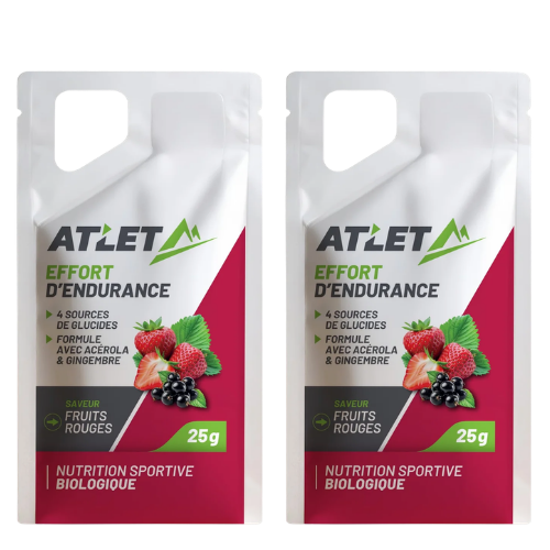 Gel énergétique trail Fruits Rouges | ATLET 25g