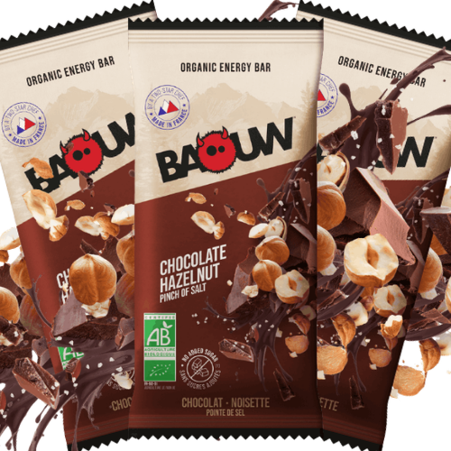 Barre énergétique trail Chocolat Noisette | Baouw 50g