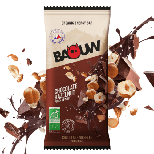 Barre énergétique trail Chocolat Noisette | Baouw 50g
