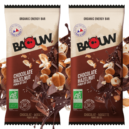 Barre énergétique trail Chocolat Noisette | Baouw 50g