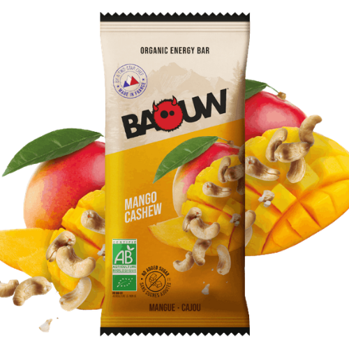Barre énergétique trail Mangue Cajou | Baouw 50g