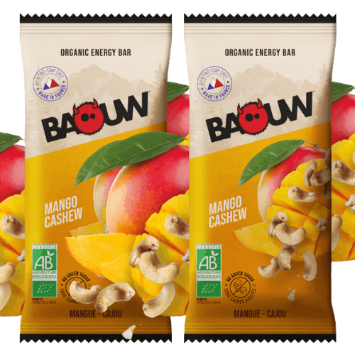 Barre énergétique trail Mangue Cajou | Baouw 50g