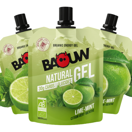 Gel énergétique trail Citron Vert Menthe | BAOUW 85g