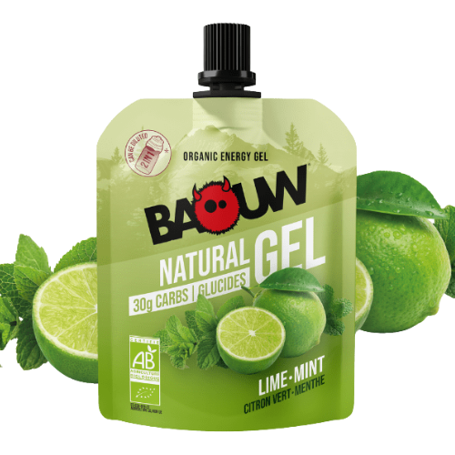 Gel énergétique trail Citron Vert Menthe | BAOUW 85g