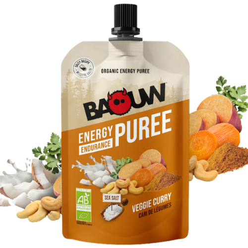 Purée énergétique trail Cari de Légumes | BAOUW 90g
