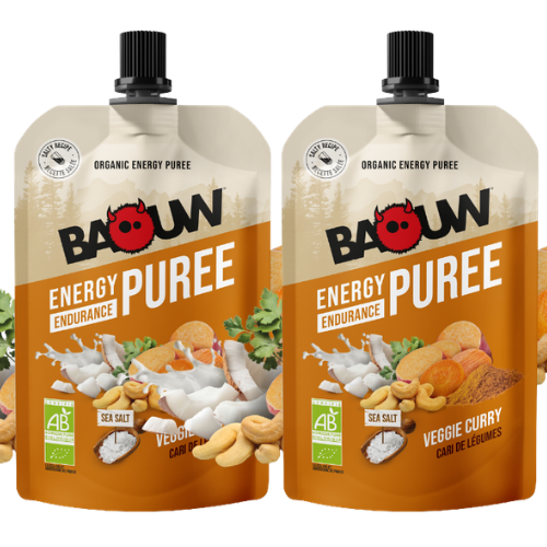 Purée énergétique trail Cari de Légumes | BAOUW 90g
