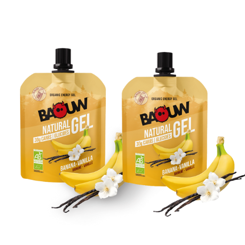 Gel énergétique Baouw Bio – Banane Vanille