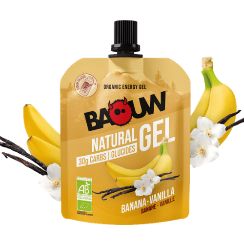 Gel énergétique Bio Baouw – Banane - Vanille 85 g