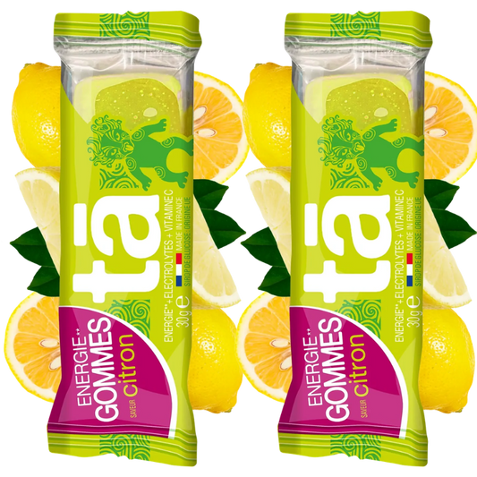 Gommes énergétiques trail Citron | TA Energy 30g
