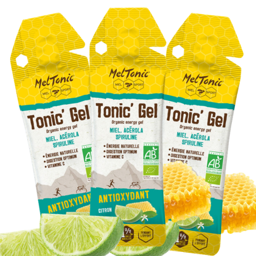 Meltonic Tonic’Gel Bio Antioxydant – Miel, Acérola & Spiruline 20 g