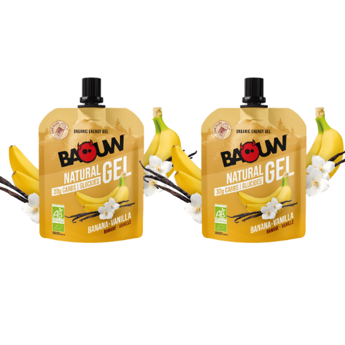 Gel énergétique Bio Baouw – Banane - Vanille 85 g