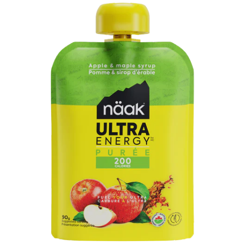 Purée énergétique Näak Ultra Energy™ 90g - Pomme et Sirop d'érable