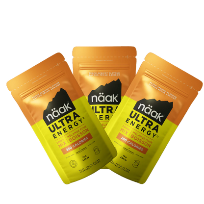 Näak Ultra Energy™ Mix Boisson Sachet 90 g – Saveur Pêche-Abricot