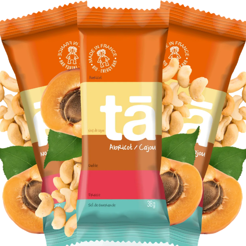 Barre énergétique Ta Energy Bio Abricot & Cajou 38 g