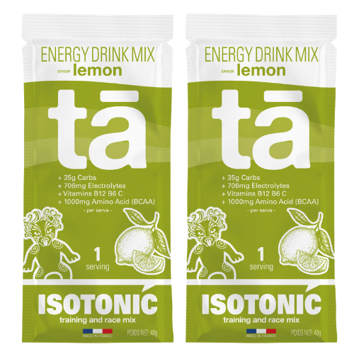 Sachet de boisson isotonique Citron TA Energy 40g