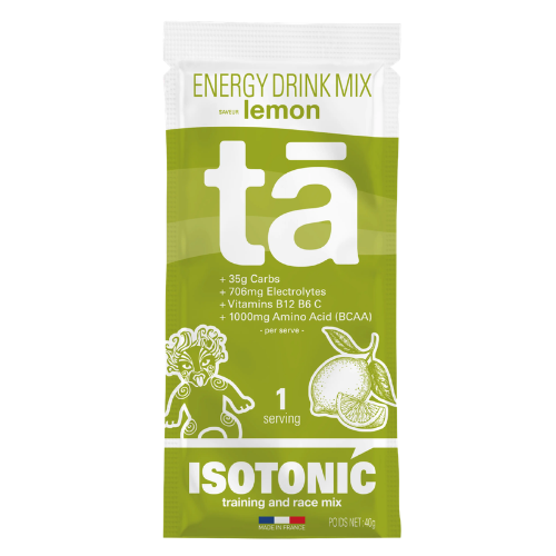 Sachet de boisson isotonique Citron TA Energy 40g