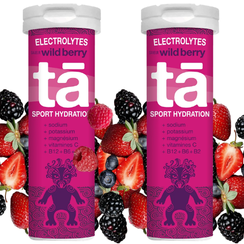 Pastilles électrolytes TA Energy Baie Sauvage - Tube 12 pastilles