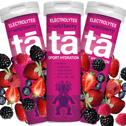 Pastilles électrolytes TA Energy Baie Sauvage - Tube 12 pastilles