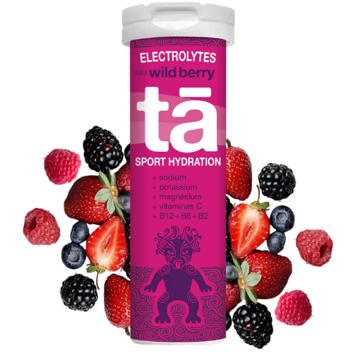 Pastilles électrolytes TA Energy Baie Sauvage - Tube 12 pastilles