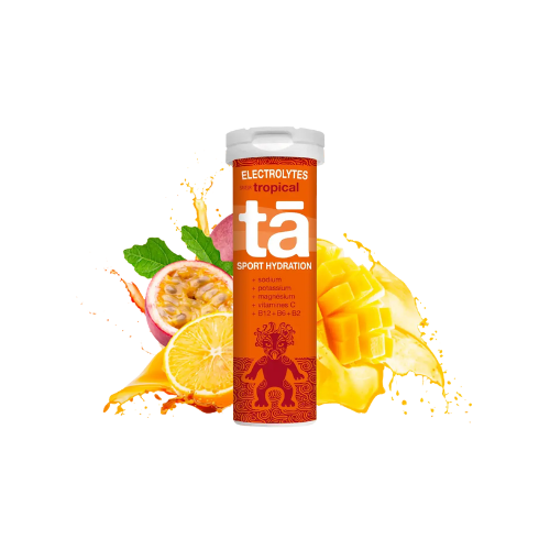 TA Energy – Pastilles Électrolytes Tropical – Tube de 12 unités